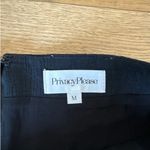 Privacy Please  - Wrap Side Tie Mini Skirt in Black Photo 2