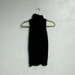 ALC Frank A.L.C. Black Paltrow Turtleneck Sleeveless Racerback Sz S Photo 1