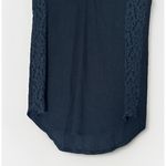 Calvin Klein Sexy Little Things Black Satin Lace Jewel Button Bow Ribbed Henley Elana Gilbert Photo 2