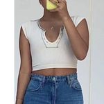 Urban Outfitters BDG Going for Gold Crop Top in Green Size X-Small/Small Photo 2