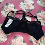Seafolly  black‎ bra size 4 US lace no padding new without tags small Photo 2