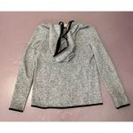 Mossimo Women's S Gray Zip Up‎ Hoodie Jacket with Embroidered Trim Size undefined Photo 1