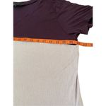 Amaryllis Striped T Shirt Relaxed Fit Casual Lounge Everyday School Purple Size L Photo 8