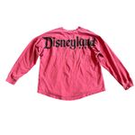 Disneyland Resorts Red Long Sleeve Shirt Top T-Shirt Mickey Mouse Size Large Photo 7