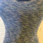 Anthropologie  Dress Midi Casual Saturday Sunday Blue Stripe Pattern, Size XXS Photo 7