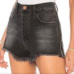 One Teaspoon ONE X  Grey Outlaws Jean Shorts Size  Photo 0