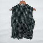 Adiva XL Black White Dot Fitted Frill Top Plus Size 16 Photo 5