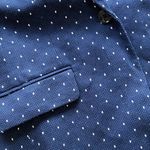 Banana Republic NEW Navy Blue Blazer Suit Jacket Size 4 Work Cotton Blend NWOT Photo 5