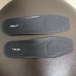 Vivaia Black Margot Open Knit Square Toe V Cut Opening Slip On Flats 40.5 9 9.5 Photo 12