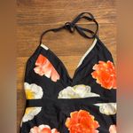 GB Halter Top One Piece Floral Swimsuit Photo 1