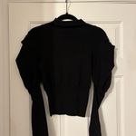 Vestique Black Turtleneck top size small Photo 1