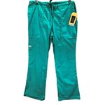 Cherokee Scrub Pants Womens S Teal Blue Core Stretch Cargo Medical Workwear NEW Photo 1
