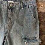 Forever 21 High Waisted Cargo Jeans Photo 5
