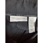 Liz Claiborne NWT Lizsport Women Black Mid Century Modern Pull-On Pants Size 12 Photo 3