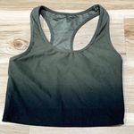 Evolution and creation  Green Black Ombre Racerback Cropped Tank Women’s Medium Photo 0