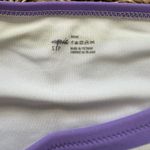 Aerie  small striped purple and white bikini bottom Photo 1