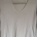 Gap Long Sleeve White Sweater Top - S Photo 3