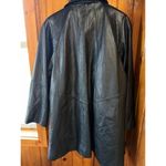 wilson's leather  Black Long Coat Classic Zip-Front‎ Design 3M Insulate Size Large Photo 1