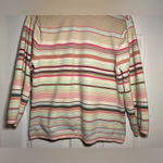 Old Navy Size XXL Stripe Cropped Oversized Light weight Sweater Photo 5