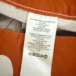 Anthropologie MAEVE x  | The Colette Wide-Leg Pants Linen Orange White Dot | 32 Photo 9