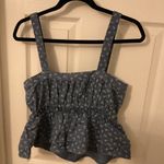 Upwest Cotton Linen Tank size small nwt Blue Photo 6