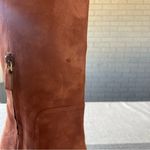 Stuart Weitzman XCurve 85 Slouch Heeled Boots Brown Suede Size 10 Photo 3