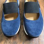 Vionic • Cosmic Cadee mary jane shoe slip on navy blue suede leather orthotic Photo 3