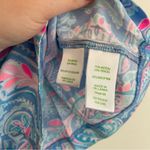 Lilly Pulitzer  Kaylene Shorts - Zanzibar Blue Fish Kiss Size Medium Preppy Modal Photo 3