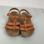 Aetrex  Reese Braided Leather Strappy Sandals Size 9 Photo 1