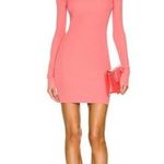 ZEYNEP ARCAY pink turtle neck longsleeve Backless Mini Jersey Dress IT 42 (US 6) Photo 1