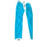 Rock & Republic Denim Jeans Size 6M Teal with gold Accents Photo 12