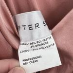 After Six  Stretch Charmeuse Draped Midi Dress Desert Rose New 10 Photo 5