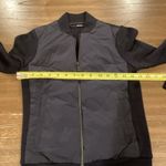 Aztech Mountain Dale of Aspen puffer down Jacket size 38 US 2 Navy Blue Photo 5