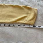 Eddie Bauer yellow Cotton Pullover 3/4 Sleeve sweater Sz XS Photo 4