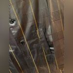 ZARA Transparent Plaid Hooded Raincoat Waterproof Trench Coat Parka Size XS Photo 10