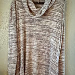 Knox Rose Women’s Cowl Neck Tunic Sweater Heather ~medium Photo 0