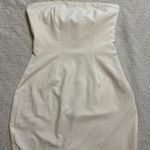 Oh Polly Imogene Strapless Gown In Ivory Photo 11