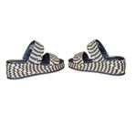SONOMA Zigzag Platform Espadrille Sandals Stylish Comfortable Beach Summer 6.5 Black Photo 4