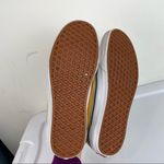 Vans Old Skool Sk8 Low Top Sneakers Sz 9 Womens Yellow Canvas Suede Photo 9