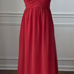 Azazie  Burnt Orange Bridesmaid Formal Dress Gown 16 Photo 0