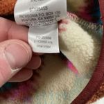 Patagonia Synchilla Medium Women Snap T Pullover Timber Twist Cinder Red Aztec Photo 5