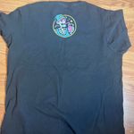 Call Your Mother Black Graphic Tee with Skeleton Design Medium Photo 2