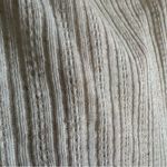 Old Navy size XL Tall Square crocheted Neck Tunic Top Oatmeal linen blend blouse Photo 5