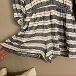 Anthropologie ANTHRO Holding Horses Striped Romper Photo 3