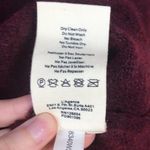 L'Agence Maroon Red Revolve Candela Lace Up Flare Sleeve Sweater Photo 13