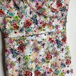 Black Halo  Zalda ladies Floral Multicolor Sleeveless Dress size 4 wedding garden Photo 5
