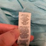 Chico's  Wool Blend Open Front Long Sleeve Cardigan Sweater Light Blue‎ Size L/12 Photo 6