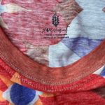 Free People Movement Keep Rolling Printed Floral Long Sleeve Shirt Top Small Photo 4