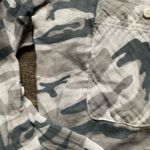 Sanctuary  White & Gray Camouflage Button Down Shirt L Photo 2