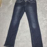 Do Denim Jeans Womens 8 Blue Pants Skinny Embroidered Low Rise‎ Retro 30x29 Photo 0